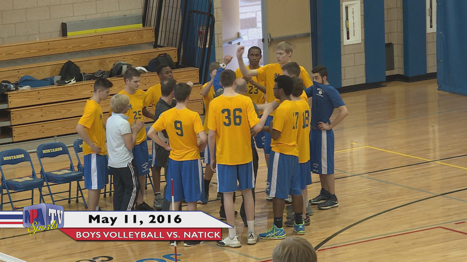 2016 NHS Boys Volleyball vs. Natick