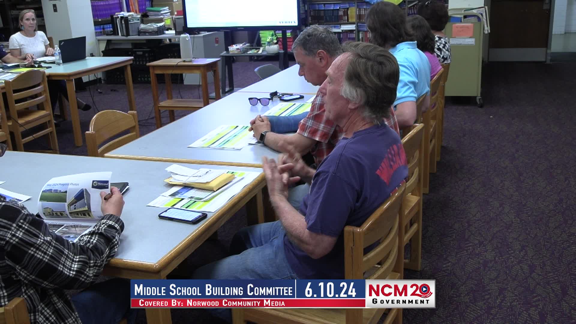 Navigate to Middle School Building Committee 6.10.24