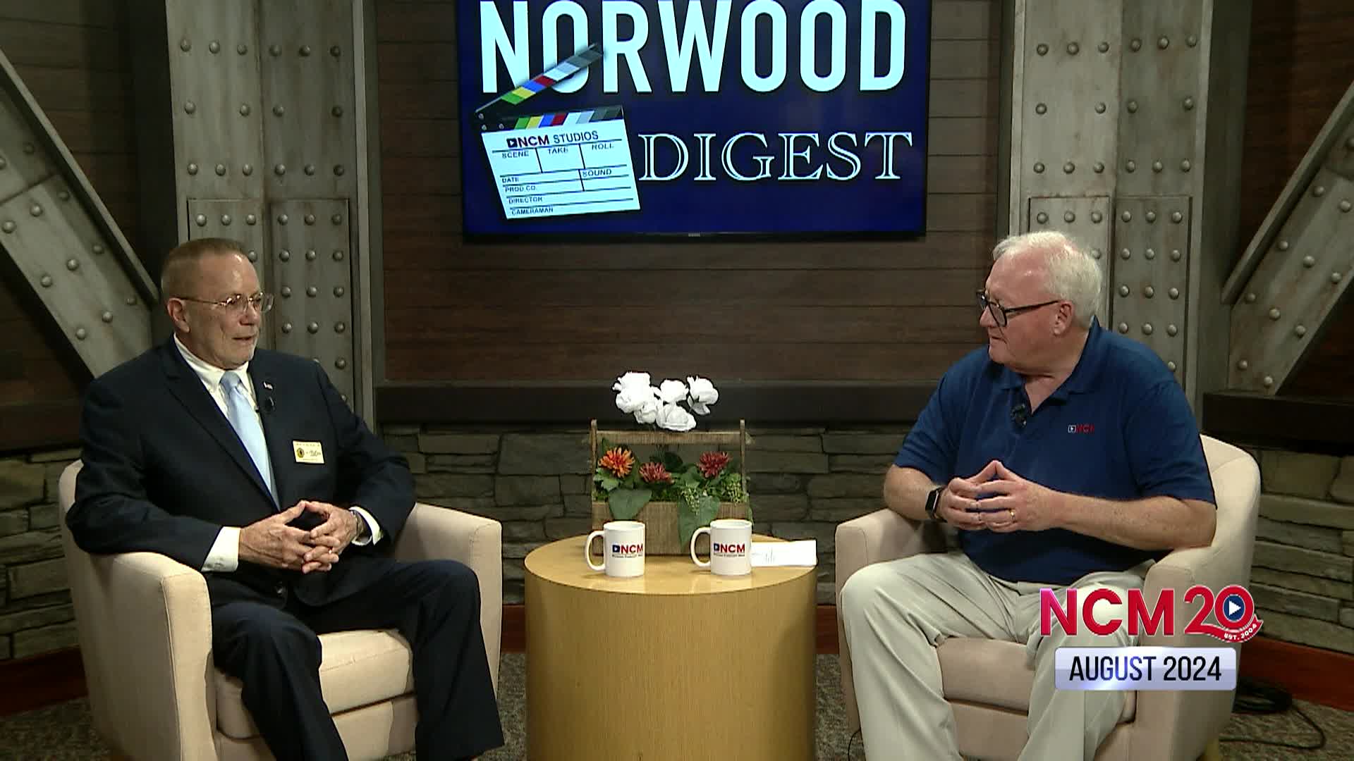 Navigate to Norwood Digest: August 2024 - Ted Mulvehill, Joe Kidd, Nate Buchanan