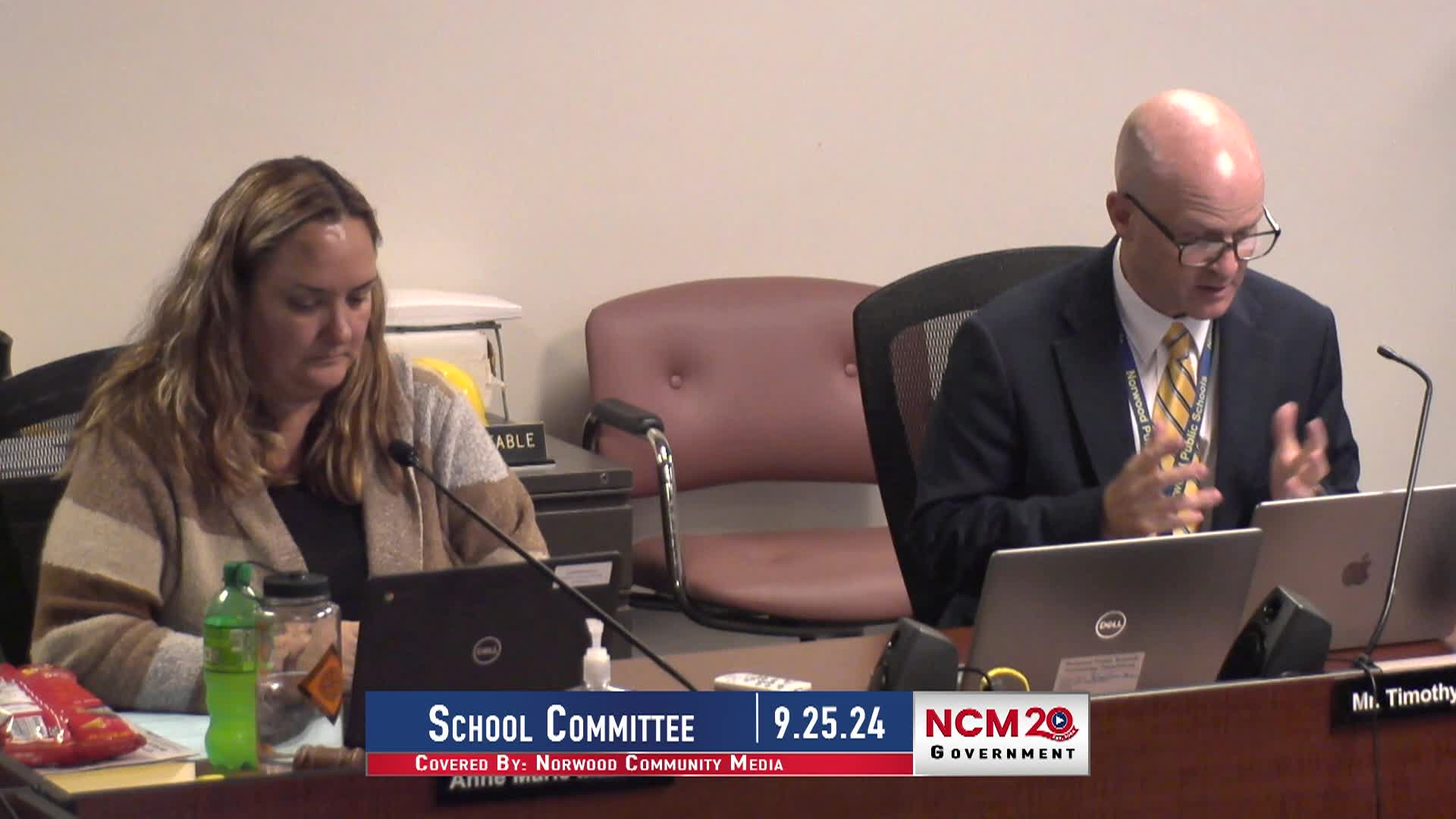 Navigate to School Committee 9.25.24