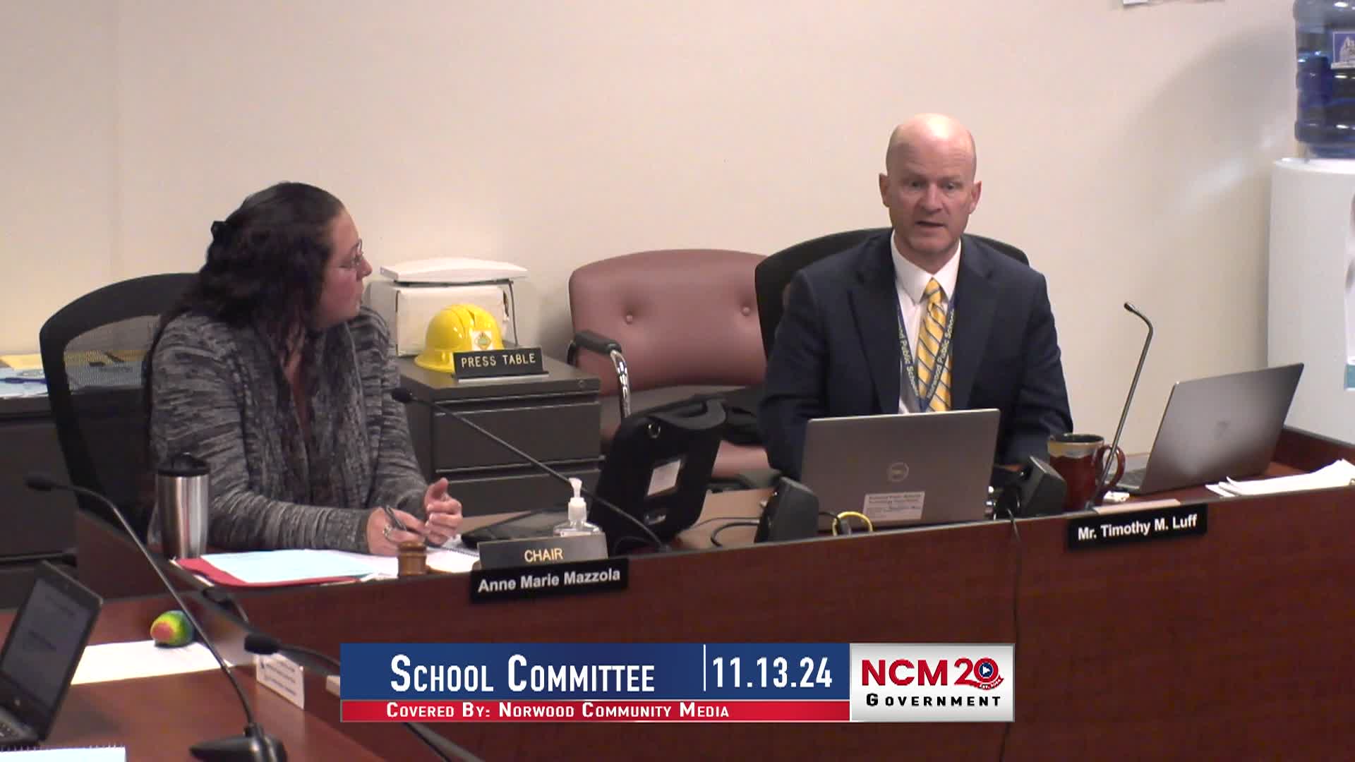 Navigate to School Committee 11.13.24