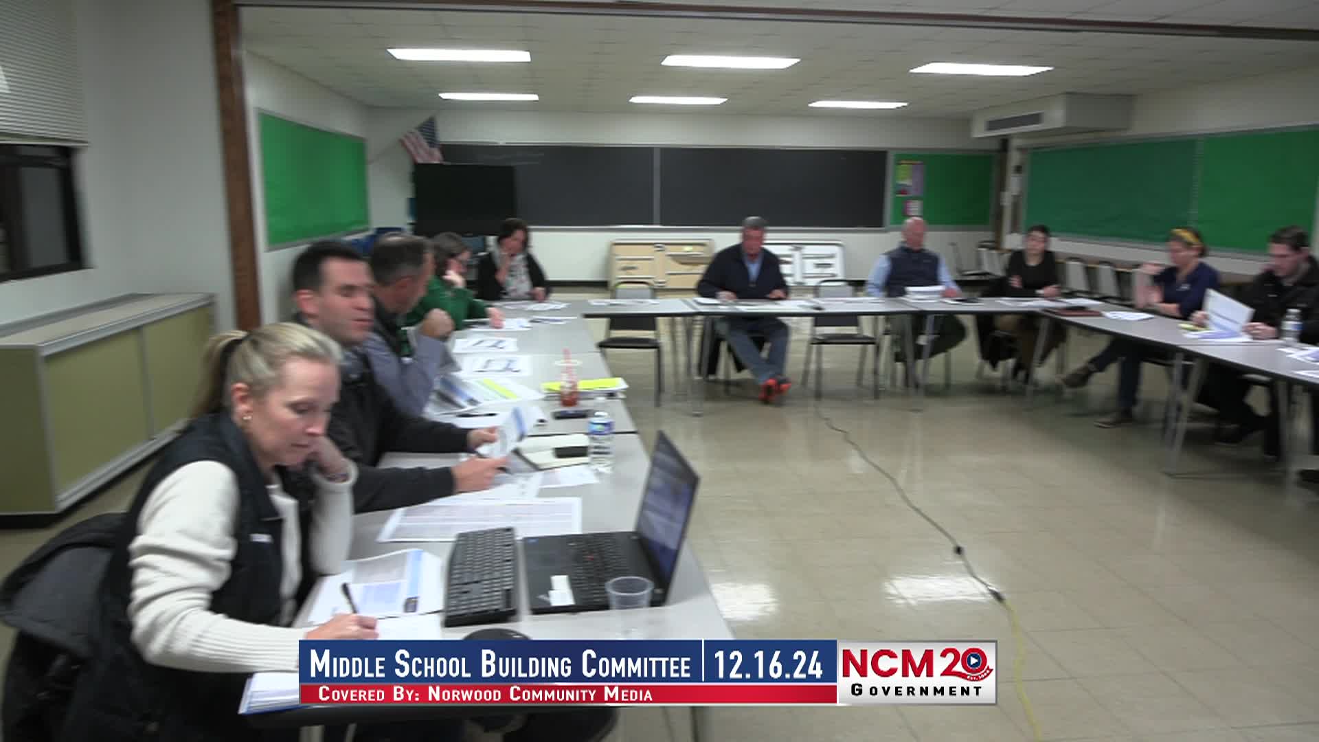 Navigate to Middle School Building Committee 12.16.24