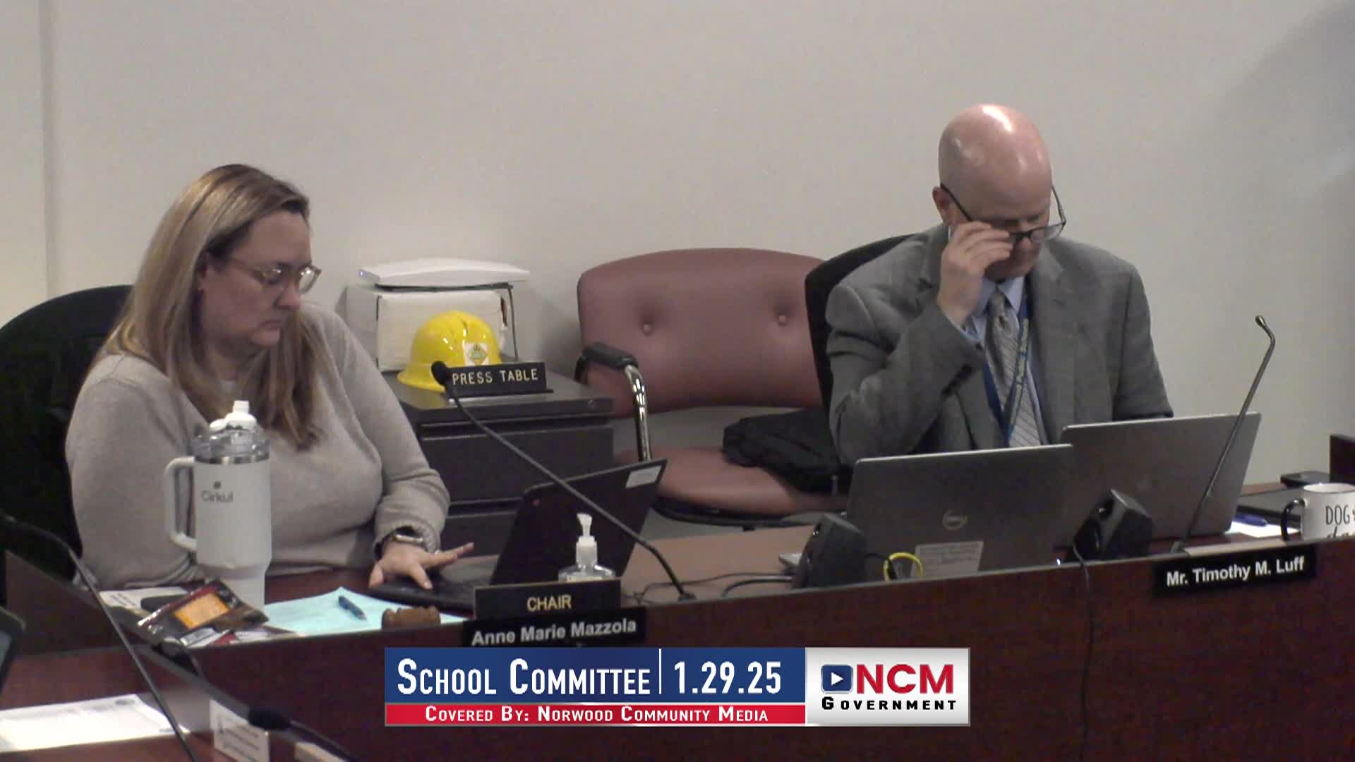 Navigate to School Committee 1.29.25