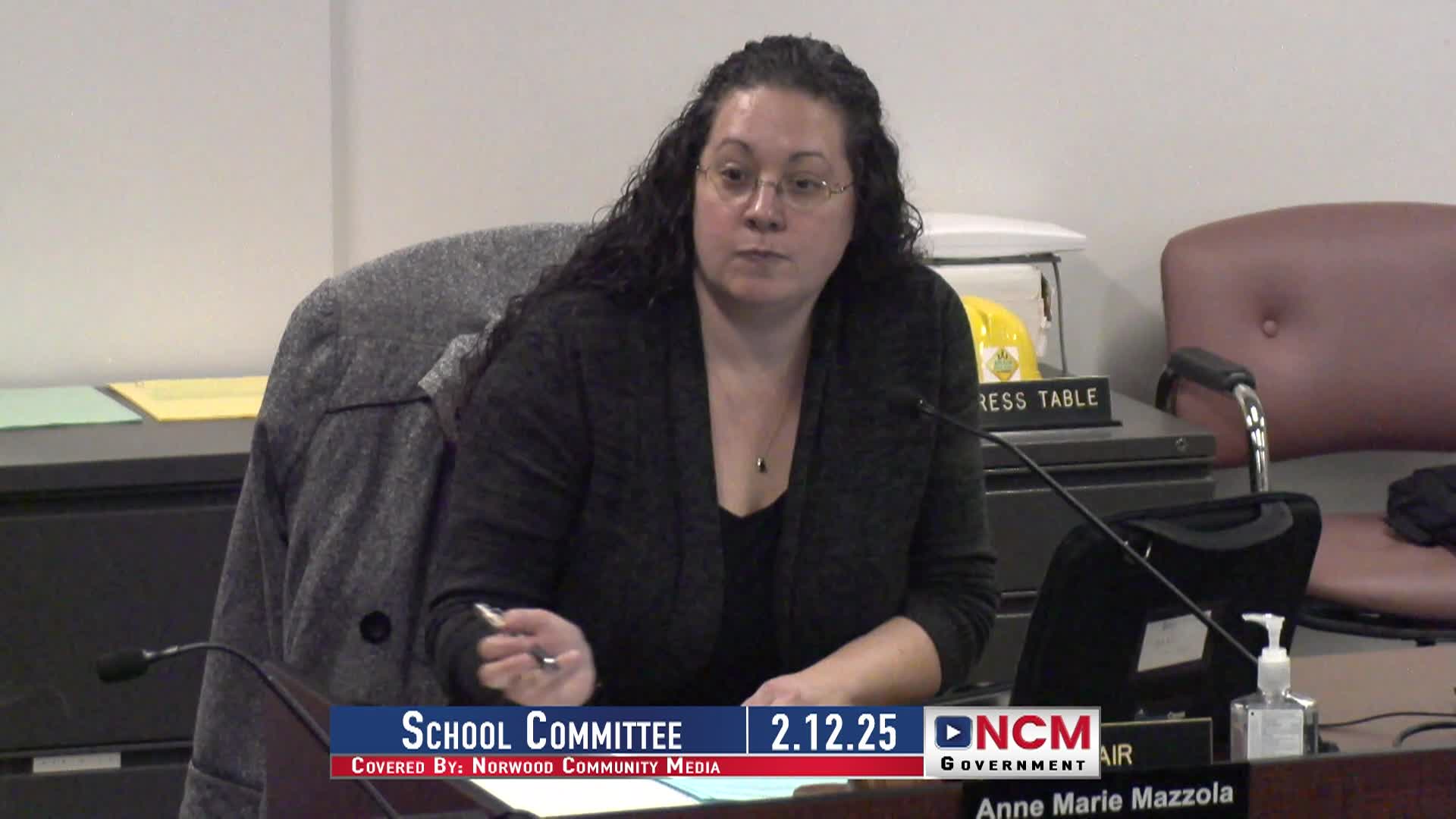 Navigate to School Committee 2.12.25