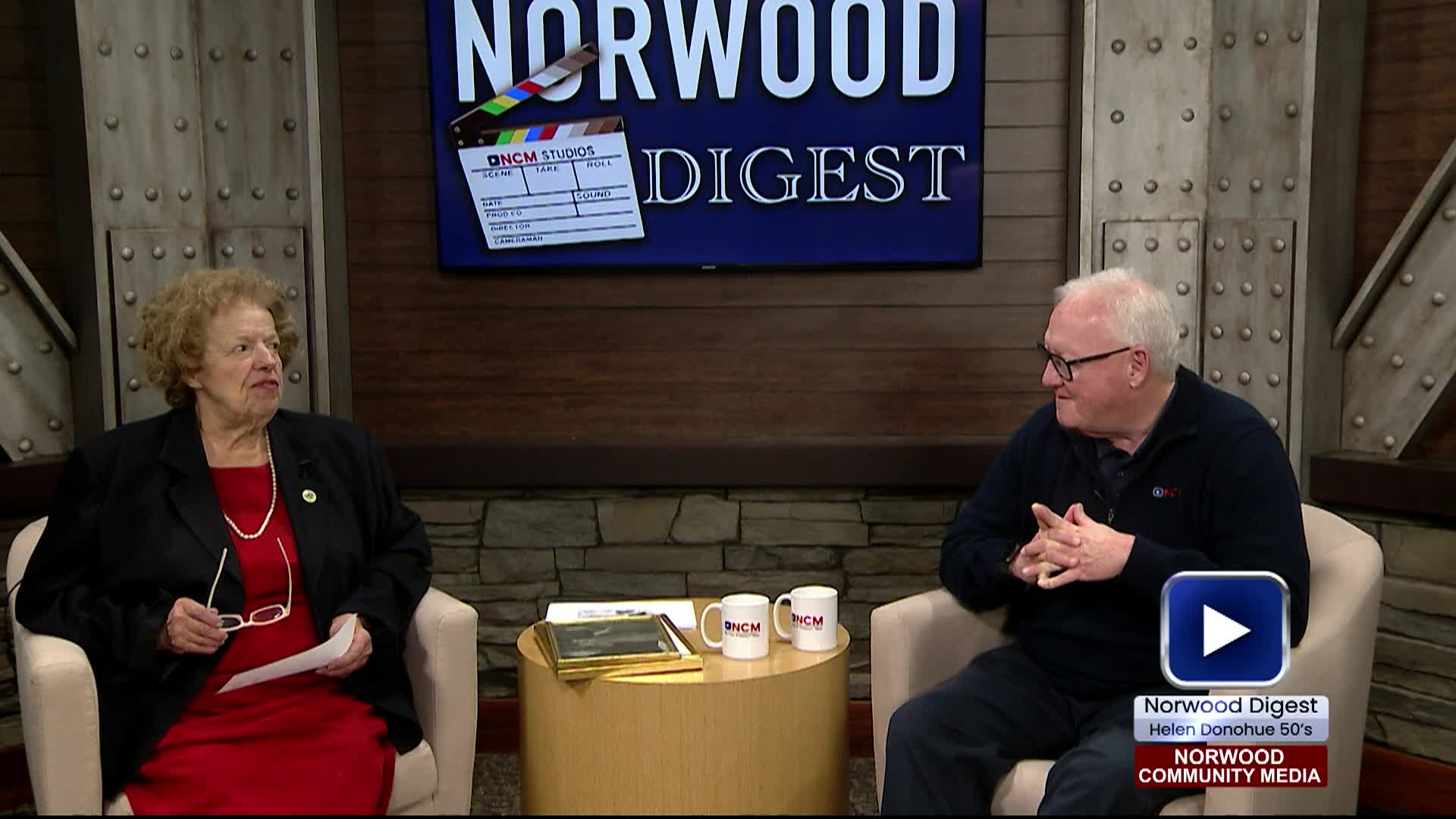 Navigate to Norwood Digest: Helen Donohue Series - 1950's Era