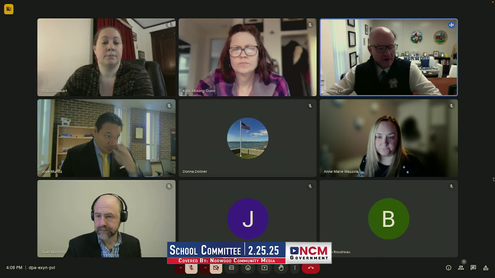 Navigate to School Committee 2.25.25