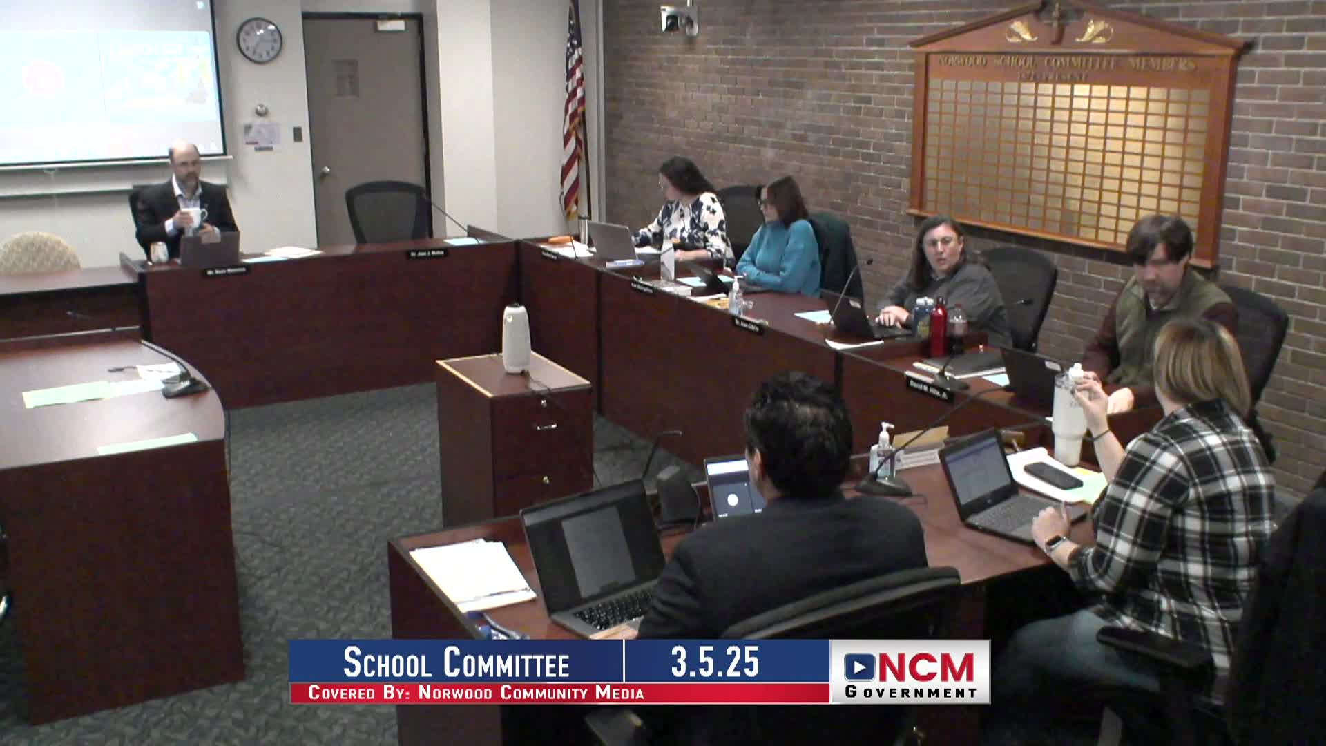 Navigate to School Committee 3.5.25 Rebroadcast