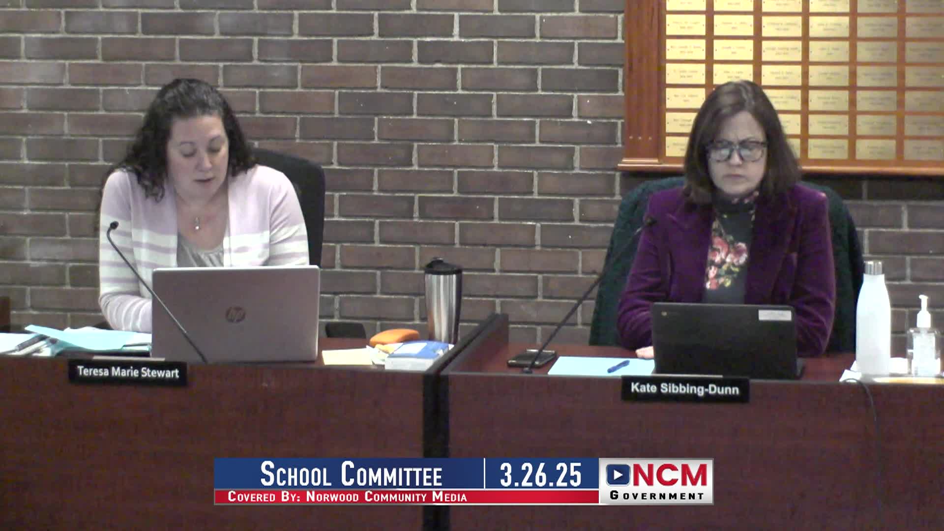 Navigate to School Committee 3.26.25