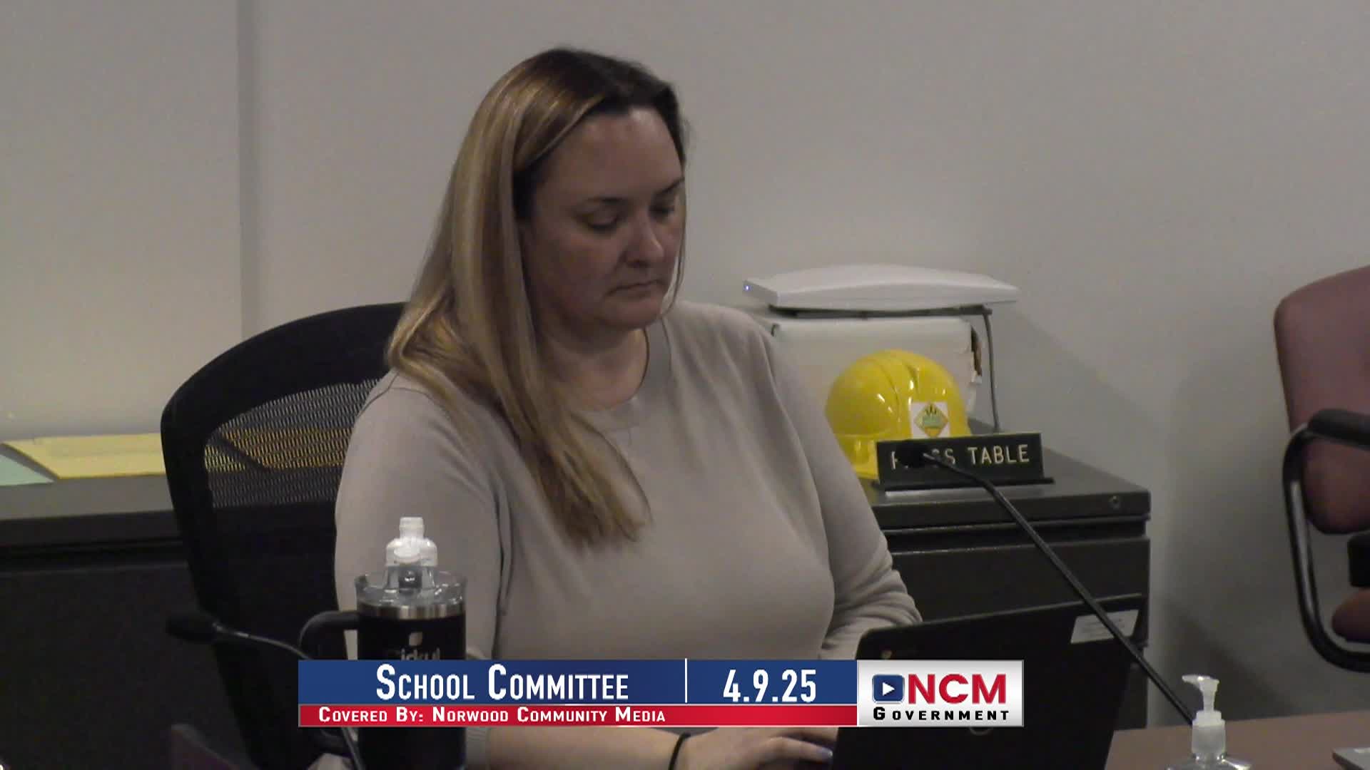 Navigate to School Committee 4.9.25