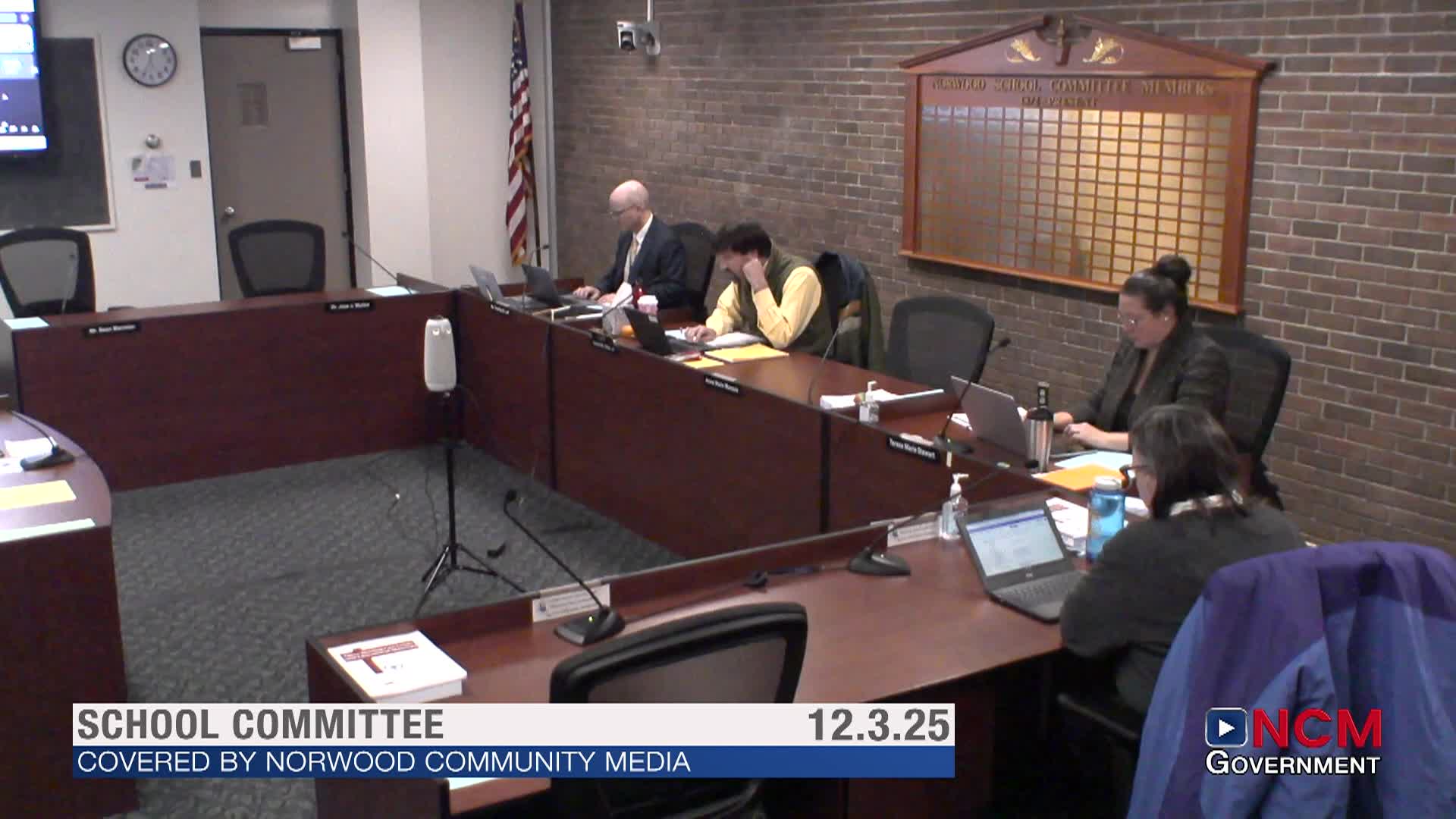 School Committee 12.3.25
