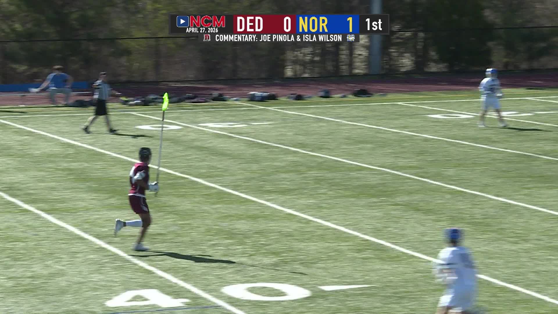 Thumbnail image for 2026 NHS Boys Lacrosse vs Dedham 4.27.26