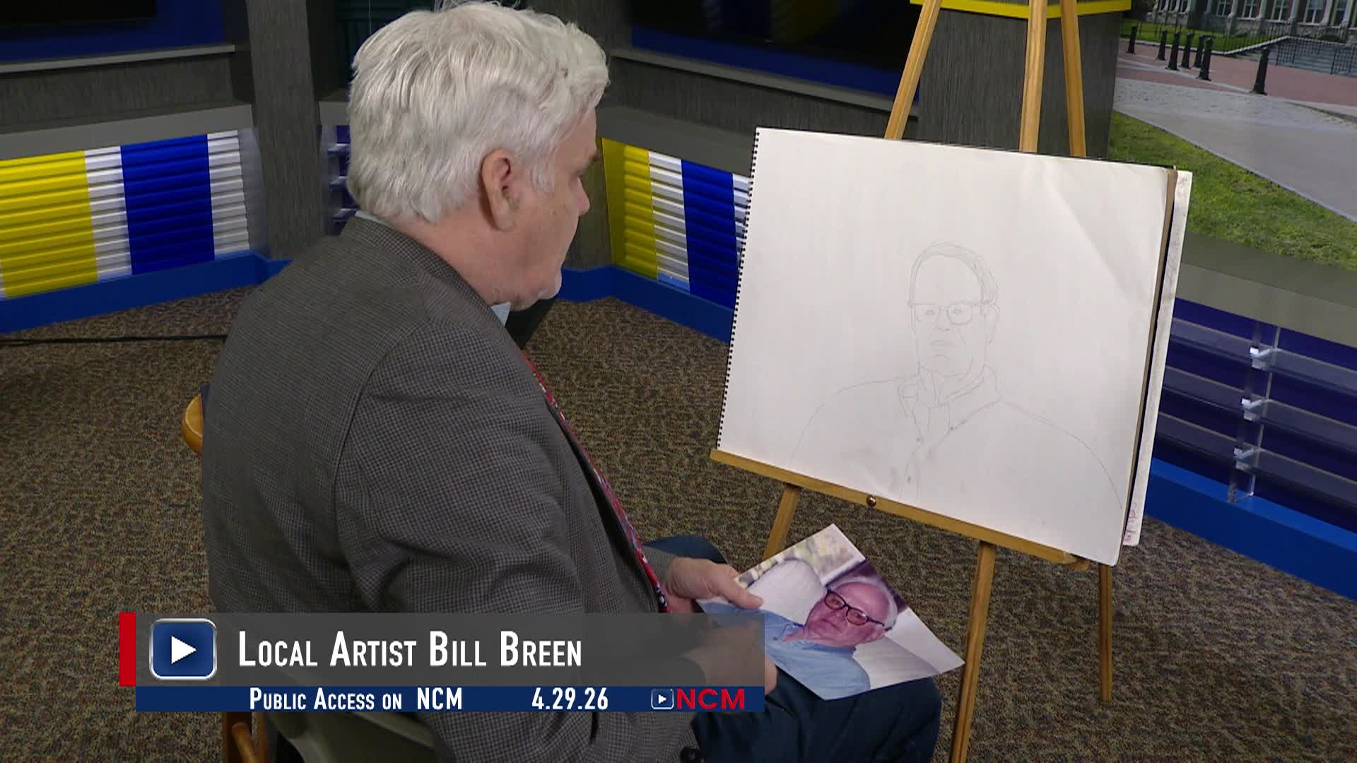 Thumbnail image for Local Artist Bill Breen - Public Access 4.29.26
