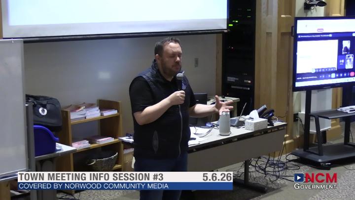 Thumbnail image for Town Meeting Info Session #3 5.6.26
