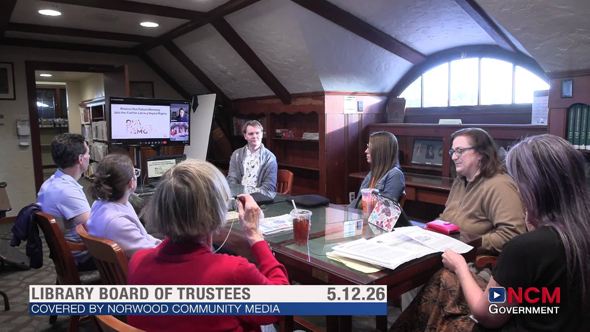 Thumbnail image for Library Board of Trustees 5.12.26