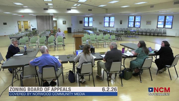 Thumbnail image for Zoning Board of Appeals 6.2.26