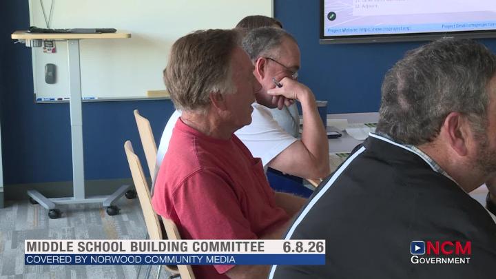 Thumbnail image for Middle School Building Committee 6.8.26