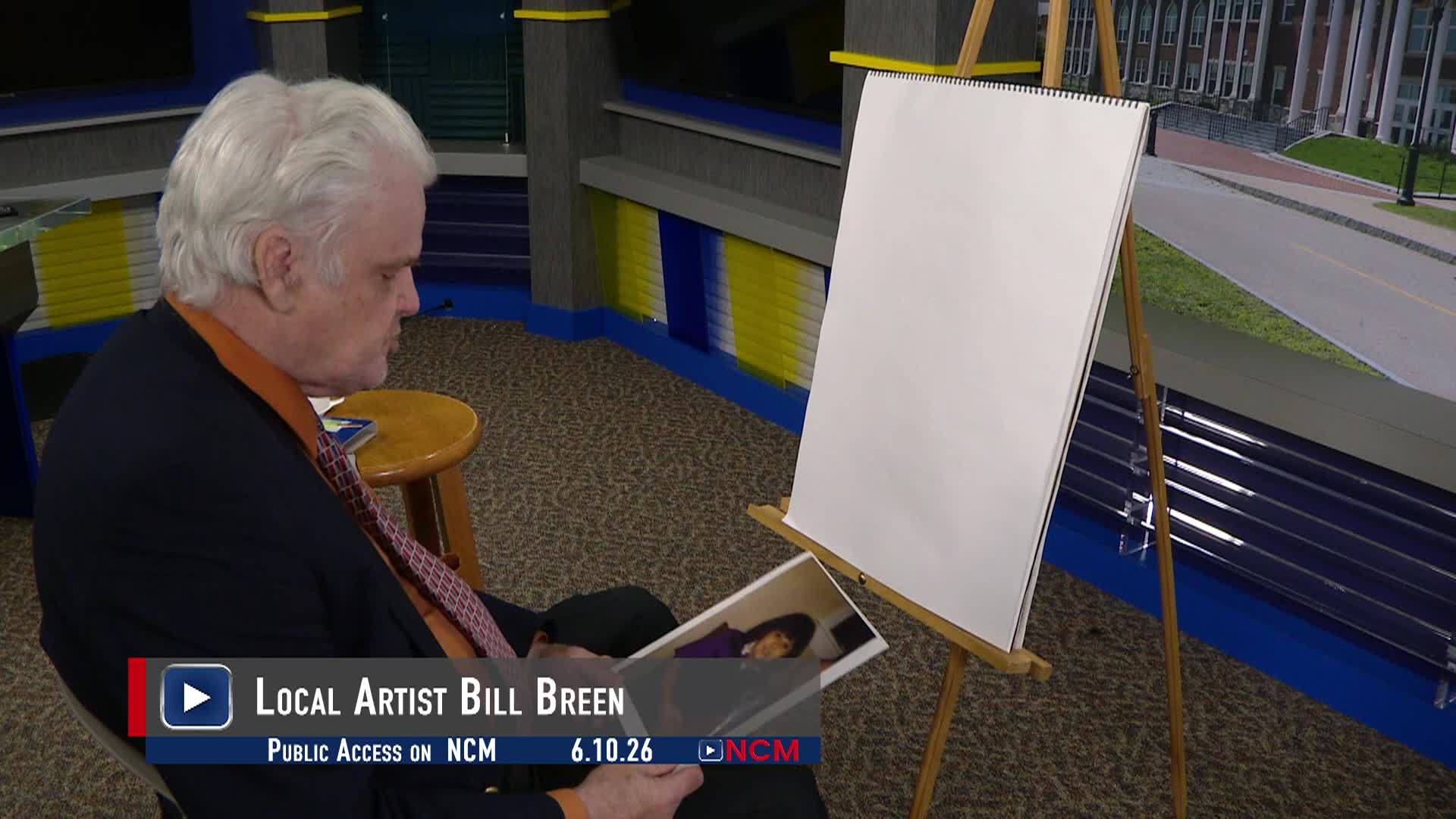 Thumbnail image for Local Artist Bill Breen - Public Access 6.10.26