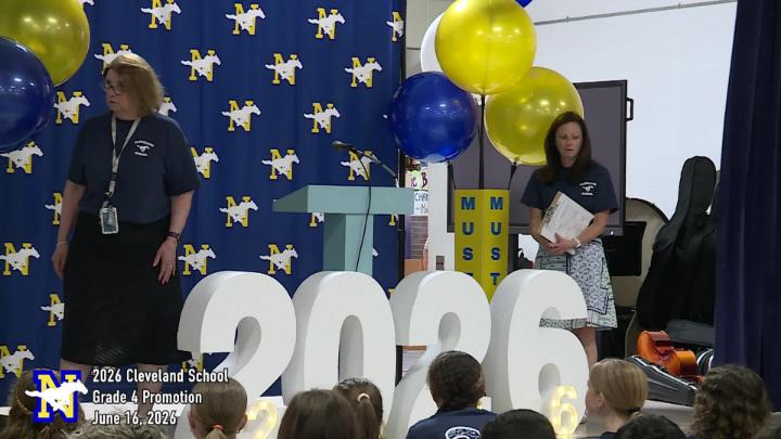 Thumbnail image for 2026 Cleveland Elementary School 4th Grade Promotion