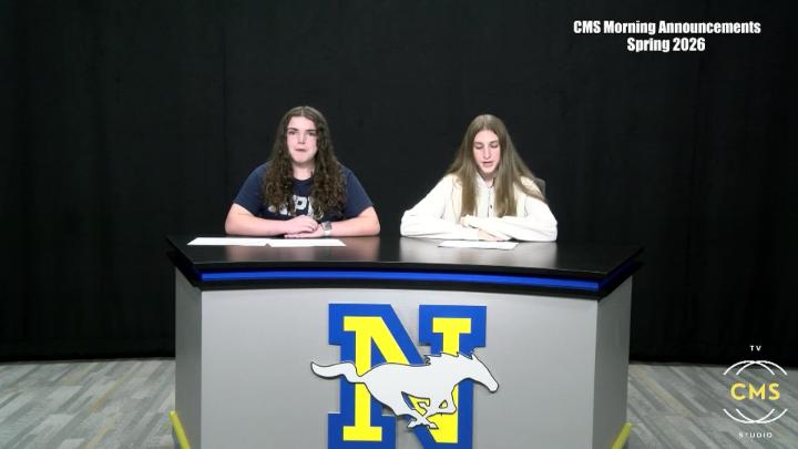 Thumbnail image for CMS Morning Announcements Spring 2026