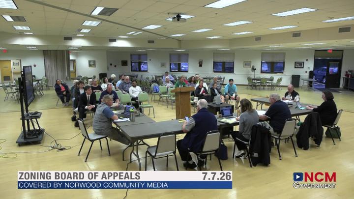 Thumbnail image for Zoning Board of Appeals 7.7.26
