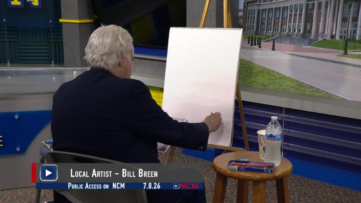 Thumbnail image for Local Artist Bill Breen - Public Access 7.8.26